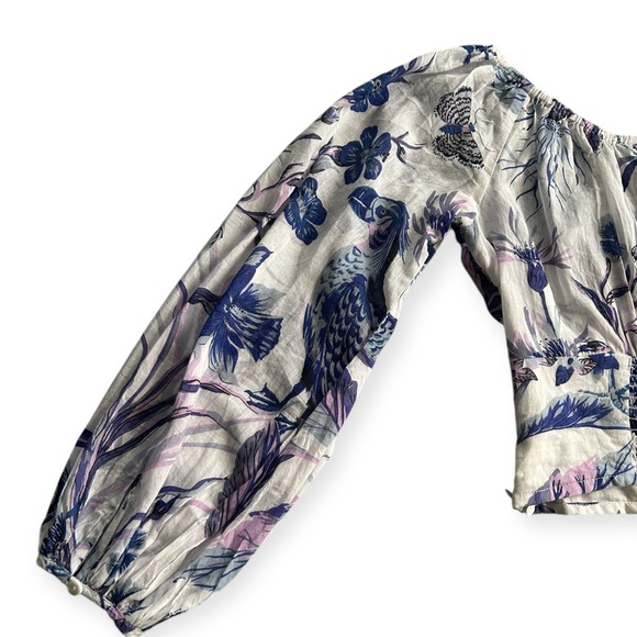 Banjanan Vivian Floral Peplum Top - Picture 13 of 16